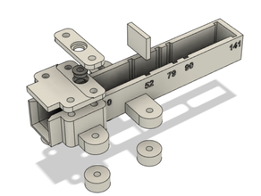aluminium profile hole cutting zig mproject 3d print model - Mito3D