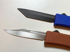 alternativa cuchillas otf cuchillo de resorte 3d print model - Mito3D