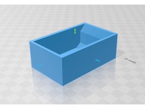 hardware tray bin label organizer parts small box storage 3d print model - Mito3D