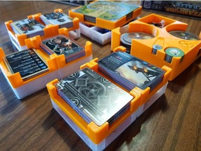 dual-cardbox mod steampunk rally box insert 3d print model - Mito3D