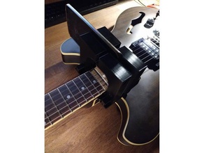 crappy magnet guitar camera mount 3d print model - Mito3D