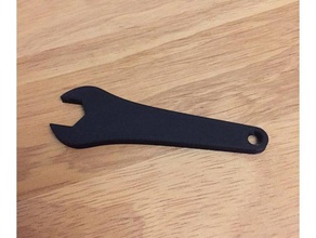 lack table foot jam nut wrench 3d print model - Mito3D