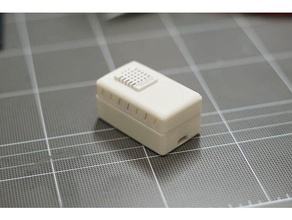 esp8266 nodemcu v2 10 dht22 case 3d print model - Mito3D
