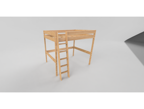 bunk bed 3d print model - Mito3D