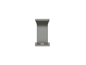 Dämpfer Aluminium-Profil 40 mm Schwingungsdämpfer 3d print model - Mito3D