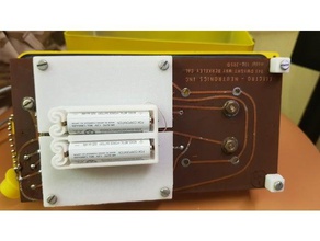 electro-neutronics cd v-700 battery bracket 3d print model - Mito3D