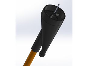 petcock drain funnel 3d print model - Mito3D