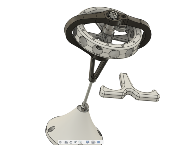 el giroscopio gyro 3D print model - Mito3D