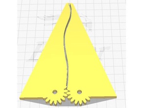 bat hanger 3d print model - Mito3D