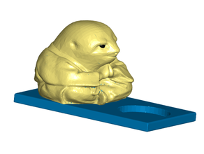 la paresse bouddha porte-bougie à réchaud animal le bougie 3d print model - Mito3D
