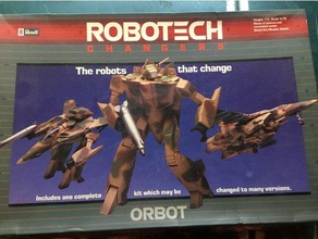 robotech orbot changeur de valkyrie 3d print model - Mito3D