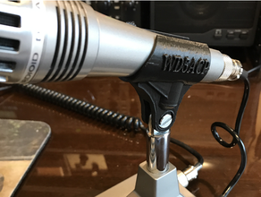 kenwood mc-60 micrófono de escritorio titular 3d print model - Mito3D