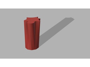 pazzo vaso il 3d print model - Mito3D