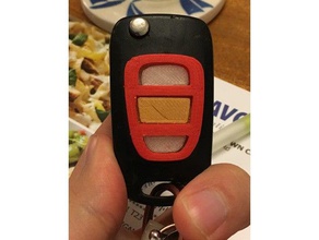 kia soul Anahtarlık düğmeleri anahtar keyfob 3d print model - Mito3D