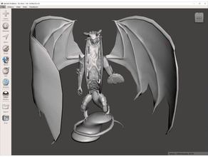 taco bolas commander dragon edh elder Magie sammeln mtg nicol statue 3d print model - Mito3D