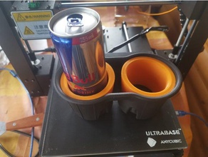 ford focus cupholder canholder dosenhalter can dosen einsatz insert 3d print model - Mito3D