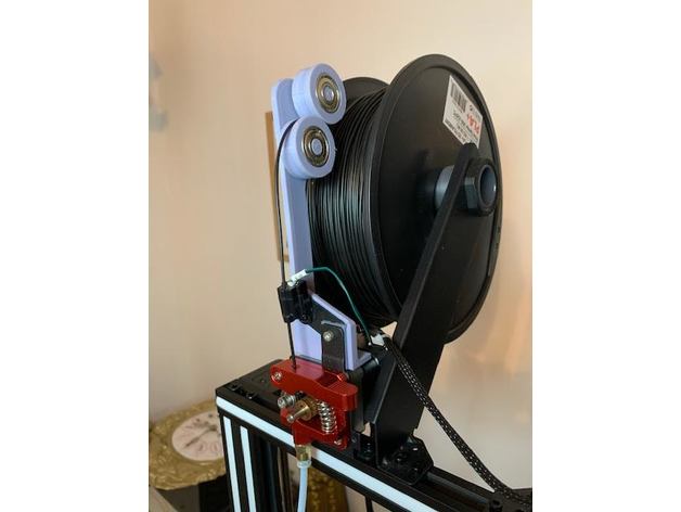 a20m filament guide 3D print model - Mito3D