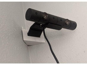 psvr camera corner wall mount 3d print model - Mito3D