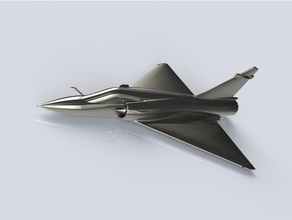 dassault mirage 2000-c 1 12 scale airplane 2000 model 3d print model - Mito3D