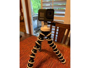 joby gorillapod gopro mount abs camera custom flashforge original photography 3d print model - Mito3D