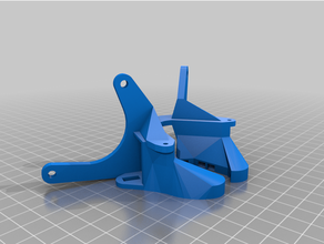 5015 army ant duct anycubic predator cooling fan mount 3d print model - Mito3D