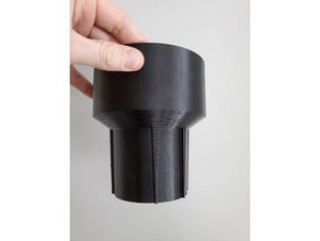4runner extra large supporto di tazza adattatore toyota 3d print model - Mito3D