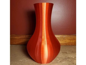 bez-Streifen vase 3d print model - Mito3D