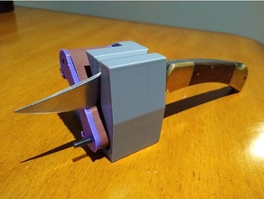 Spitzer Streifen sand Messerschärfer Schleifen Werkzeug sharpener 3d print model - Mito3D