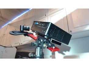 david laser sls-1 cam & projector mount upgrade 3d print model - Mito3D