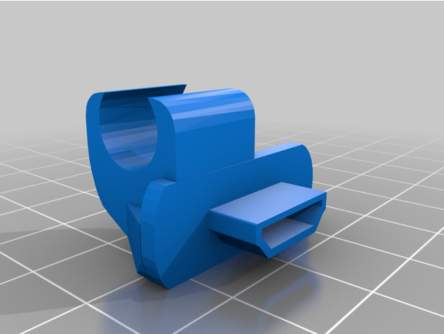 stylet clip de la prise hdmi le titulaire 3D print model - Mito3D