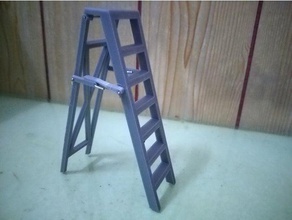 dae file stl ladder 3d print model - Mito3D