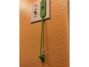 toddler light switch extension 3d print model - Mito3D
