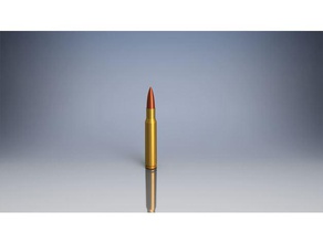 dummy ammunition 223 3006 303 30-06 303british 5-56 556 65 creedmoor 762 762x39 9mm ammo luger m1 garand training 3d print model - Mito3D