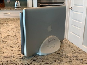 macbook pro béquille double stand 3d print model - Mito3D