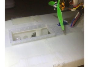 rclifeon rc airboat kapak değişiklikler tekne 3d print model - Mito3D