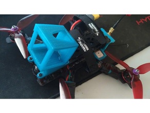 tbs source one gopro session 5 mount 25 degrees 3d print model - Mito3D