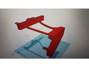 tool holder w sd card creality cr-10 cr-10s 3d print model - Mito3D