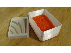 filament drybox trockenbox box Trockner trockene filamentdrybox storage 3d print model - Mito3D