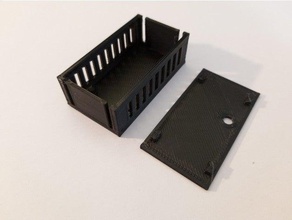 convertisseur buck - mince boîtier compact lm-2596 3d print model - Mito3D