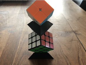 el cubo de rubik speedcube la pila rubiks cube pie speedcubing 3d print model - Mito3D