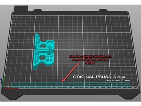 Ort z-Höhe calibration assistant 3d print model - Mito3D