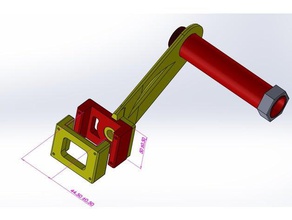 praktische 31mm Tabelle Fuß-filament-rack filament guide rack roll roller taiwan trunkey &oslash 3d print model - Mito3D