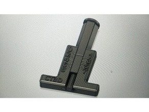 Reifenprofil-Tiefenmesser 3d print model - Mito3D