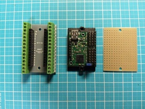 pololu-mini maestro12 arduinonanoadapter o arduino nano caso mini pololu 3d print model - Mito3D