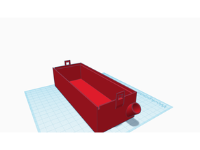 tesla model s frunk fuse lid holder motors 3d print model - Mito3D