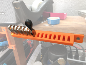 usb stick holder rack 3d print model - Mito3D