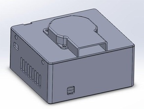 Elektronik-Gehäuse Links geeetech a10 3d print model - Mito3D