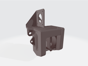 ender 3 pro fan duct direct drive 3d print model - Mito3D