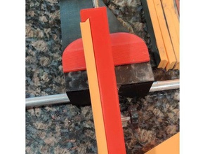 sandpaper block adapter cnc kitchen knife sharpener 3d print model - Mito3D