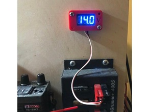 voltage display case hamradio ham radio 3d print model - Mito3D